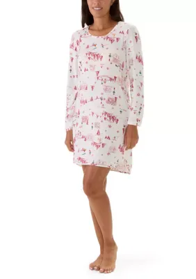 Winter Escape Nightgown by Pajamarama