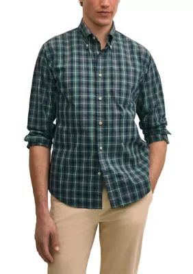 Regular Fit Poplin Long Sleeve Friday Shirt by Brooks Brothers