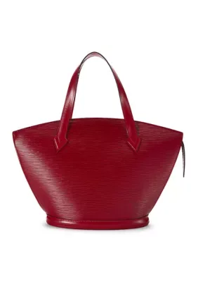 Louis Vuitton Epi Saint Jacques PM Castillan Red by What Goes Around Comes Around