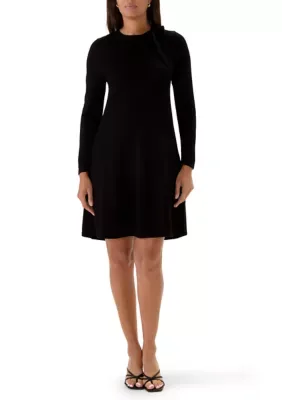 A-Line Midi Sweater Dress