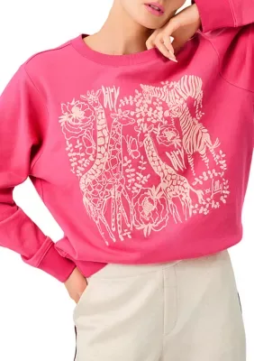 Ballad Graphic Sweatshirt by Lilly Pulitzer