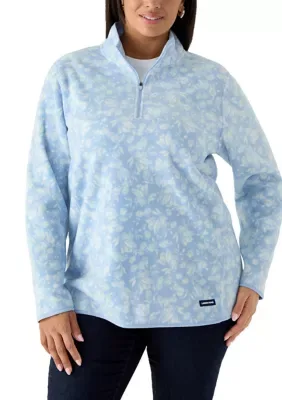 1/4 Zip Fleece Pullover by Lands' End