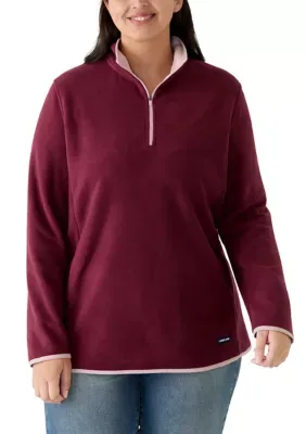 1/4 Zip Fleece Pullover by Lands' End