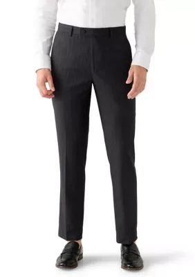 Striped Slim Fit Pants by Perry Ellis