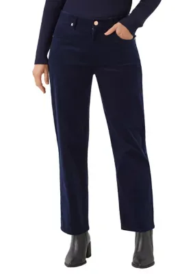 Corduroy Ankle Pants by Karen Kane