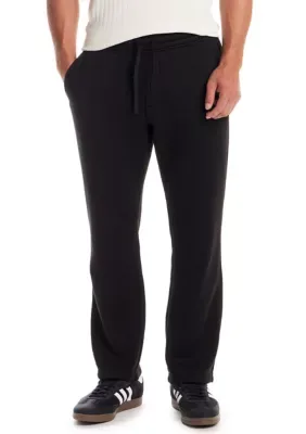 Vintage & Black Ribbed Drawstring Pants