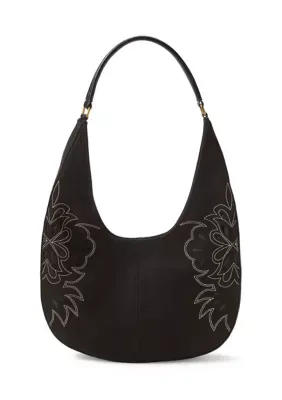 Faux Suede Hobo Bag by Lucky Brand