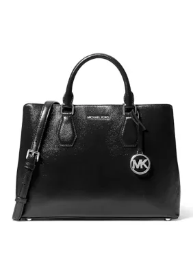 Camille Large Satchel Bag by Michael Kors