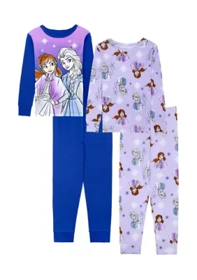 Frozen 4-Piece Pajama Set by Ame