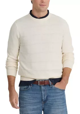 Textured Crewneck Sweater by Nautica