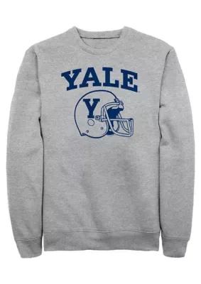 Yale Helmet Graphic Crew Fleece Sweatshirt by Yale University