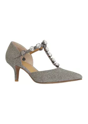 Mayven Pearl Heels by J Rene