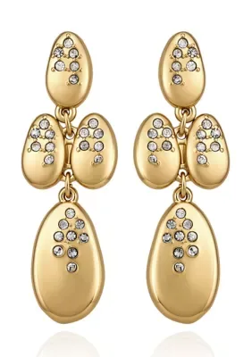 Crystal Sculpted Chandelier Earrings by Vince Camuto