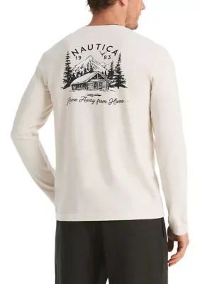1983 Graphic Long-Sleeve T-Shirt by Nautica