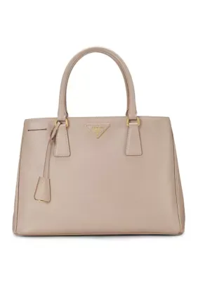 Prada Saffiano Lux Medium Tote Cammeo