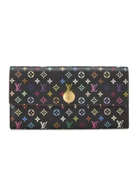 Louis Vuitton Monogram Multicolor Sarah Wallet by What Goes Around Comes Around