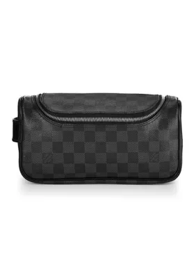 Louis Vuitton Damier Graphite Toiletry Pouch by What Goes Around Comes Around