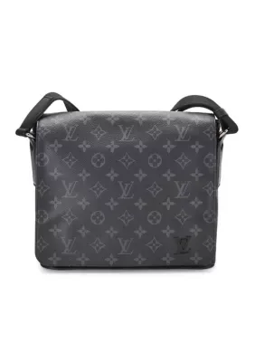 Louis Vuitton Monogram Eclipse District PM by What Goes Around Comes Around