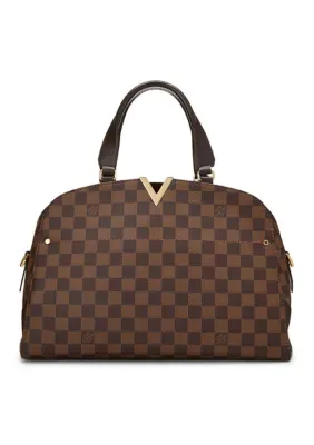Louis Vuitton Damier Ebene Kensington Bowling Bag by What Goes Around Comes Around