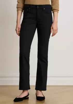 Lauren Ralph Lauren Mid-Rise Slim Straight Jeans by Ralph Lauren
