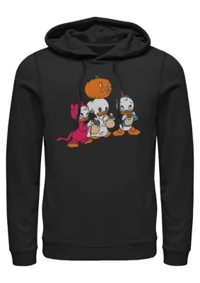 Duck Tales Huey Dewey Louie Tricks Graphic Fleece Hoodie by Duck Tales