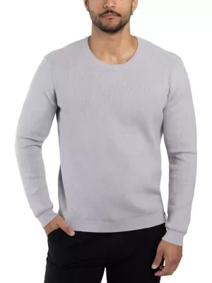 Spring + Mercer Ribbed Crew Neck Sweater by Spring  Mercer