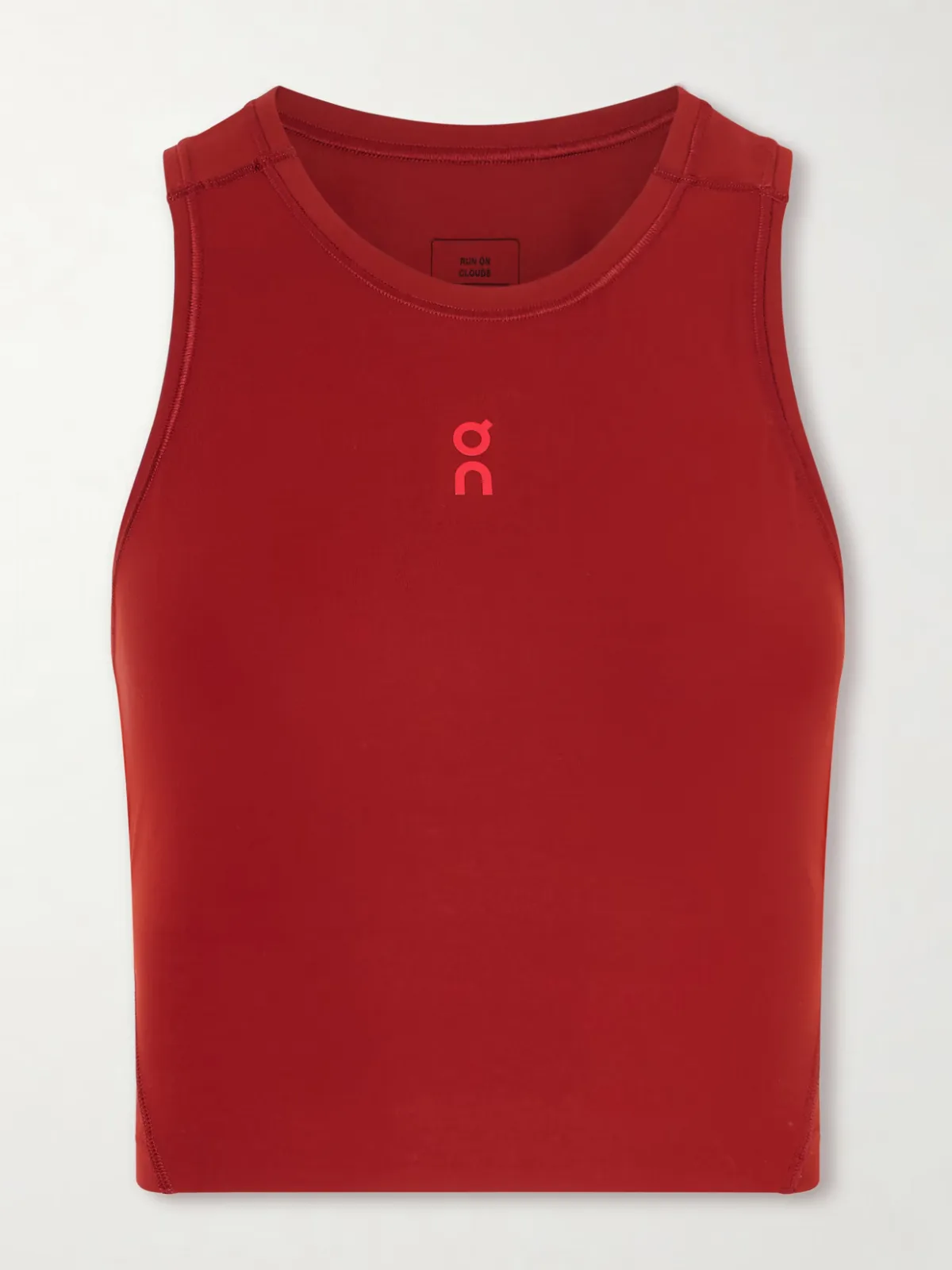 - Year Of The Horse Cropped Printed Stretch Recycled Top - by ON