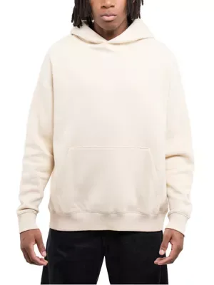 Oversized Drop-Shoulder Long-Sleeve Pullover Hoodie