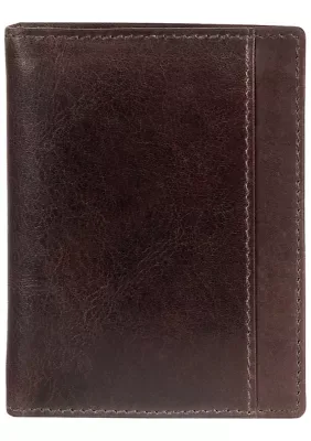 Casablanca RFID Unique Vertical Wing Wallet by Mancini