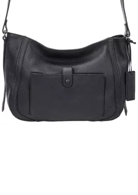 Pebbled Sophia Crossbody Bag by Mancini