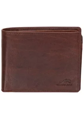 Buffalo RFID Secure Center Wing Billfold by Mancini