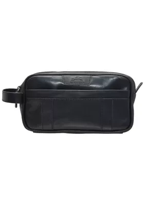 Buffalo Dual Top Zipper Toiletry Bag by Mancini