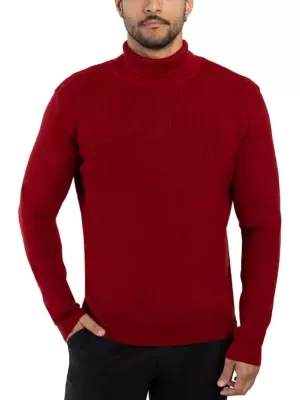 Spring + Mercer Ribbed Turtle Neck Sweater