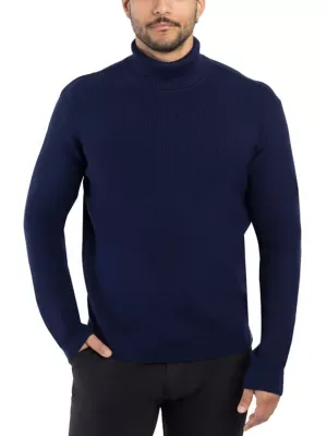 Spring + Mercer Ribbed Turtle Neck Sweater