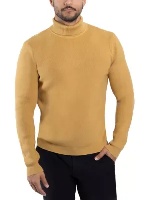 Spring + Mercer Ribbed Turtle Neck Sweater