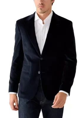 Extreme Velvet Slim Sport Coat by Calvin Klein