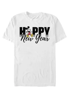 Disney Mickey New Year Graphic T-Shirt by Disney