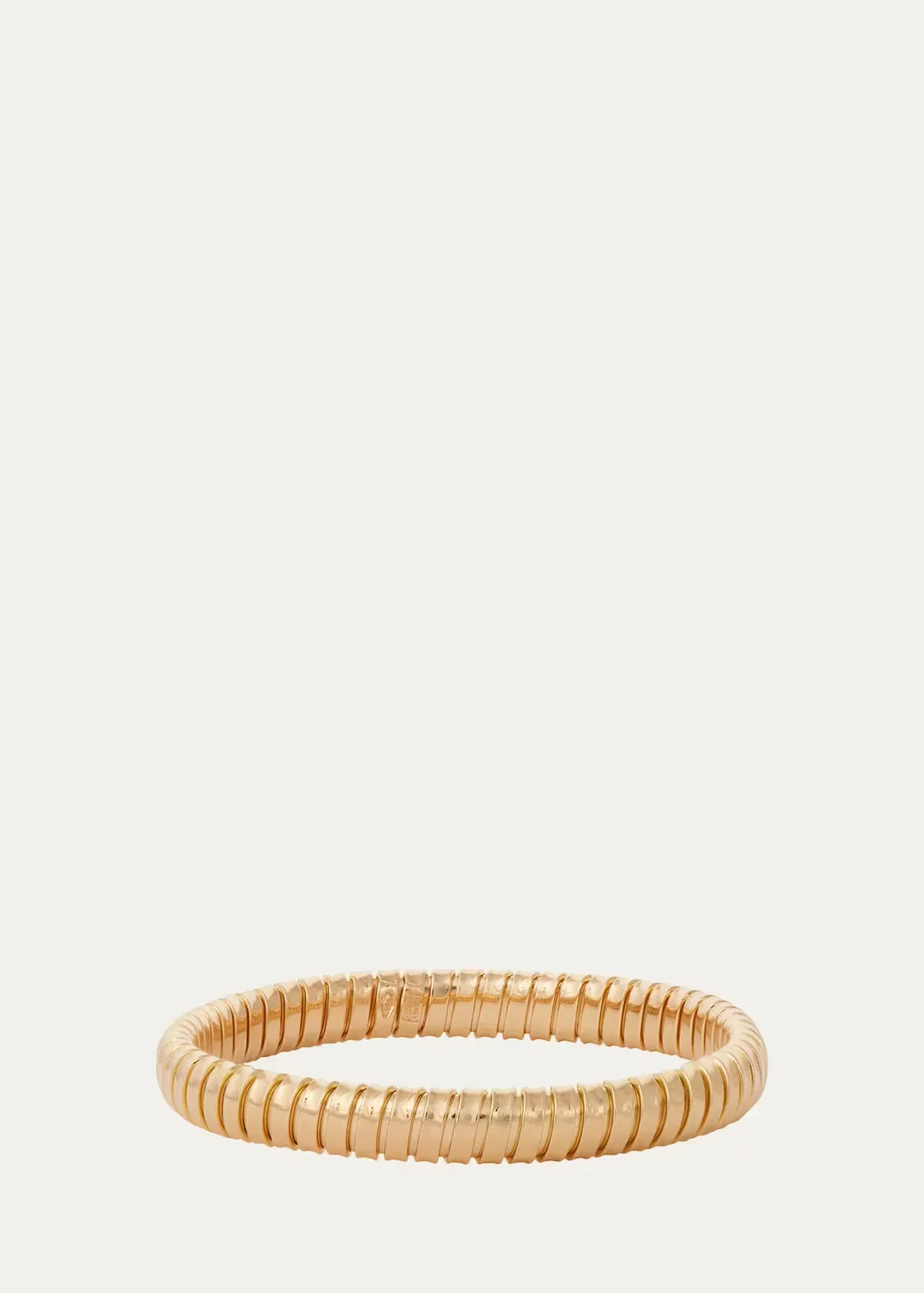 18K Yellow Gold Anniversary Rolling Bracelet, 7.5mm by Sidney Garber