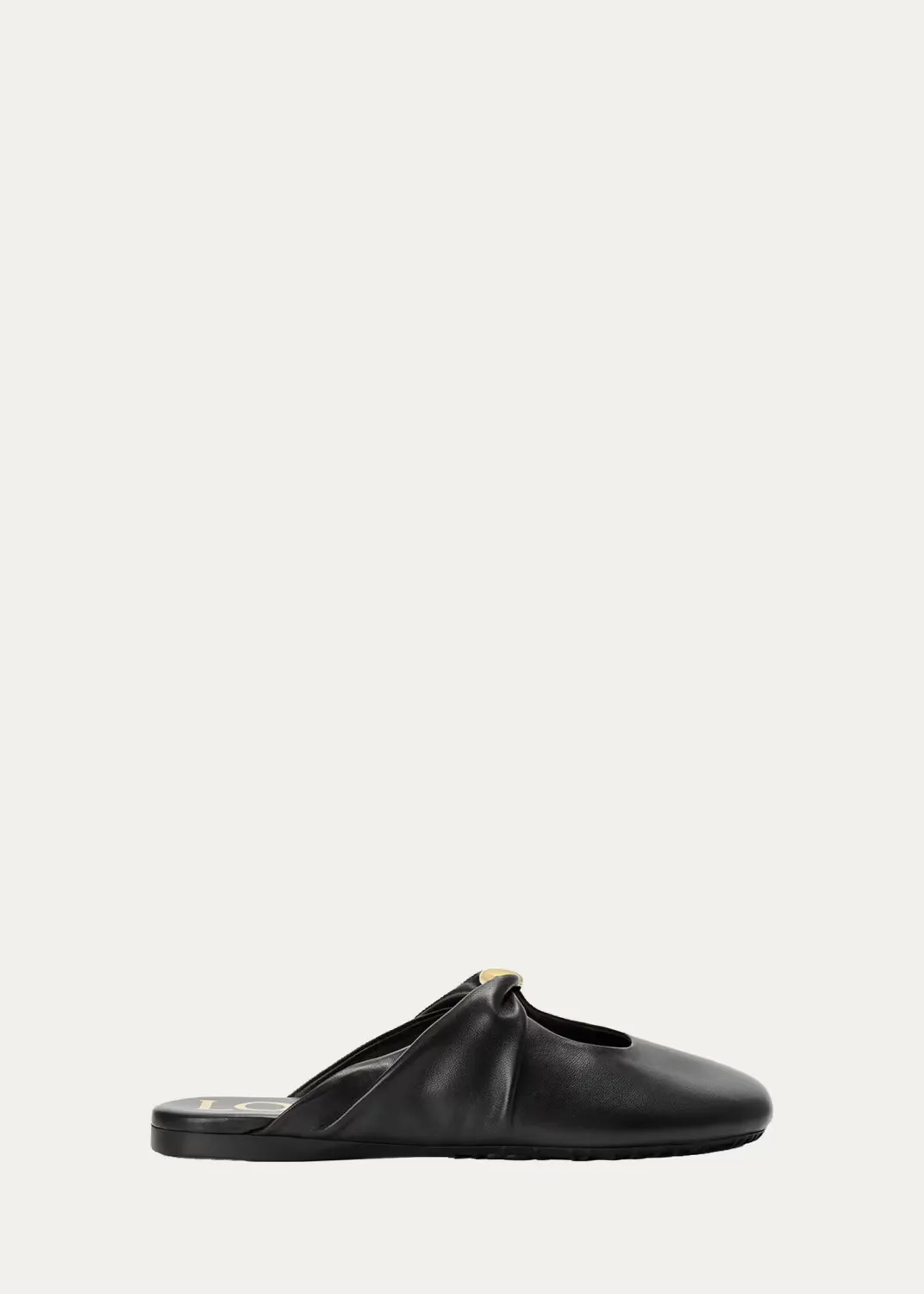 Pebble Soft Leather Mules by LOEWE