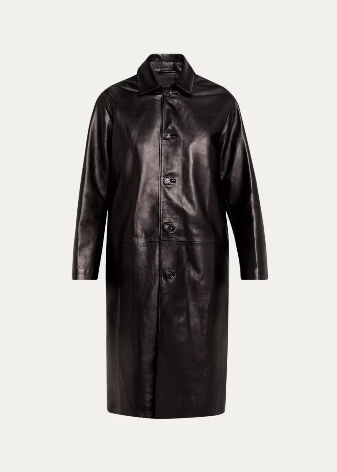 Abel Leather Coat