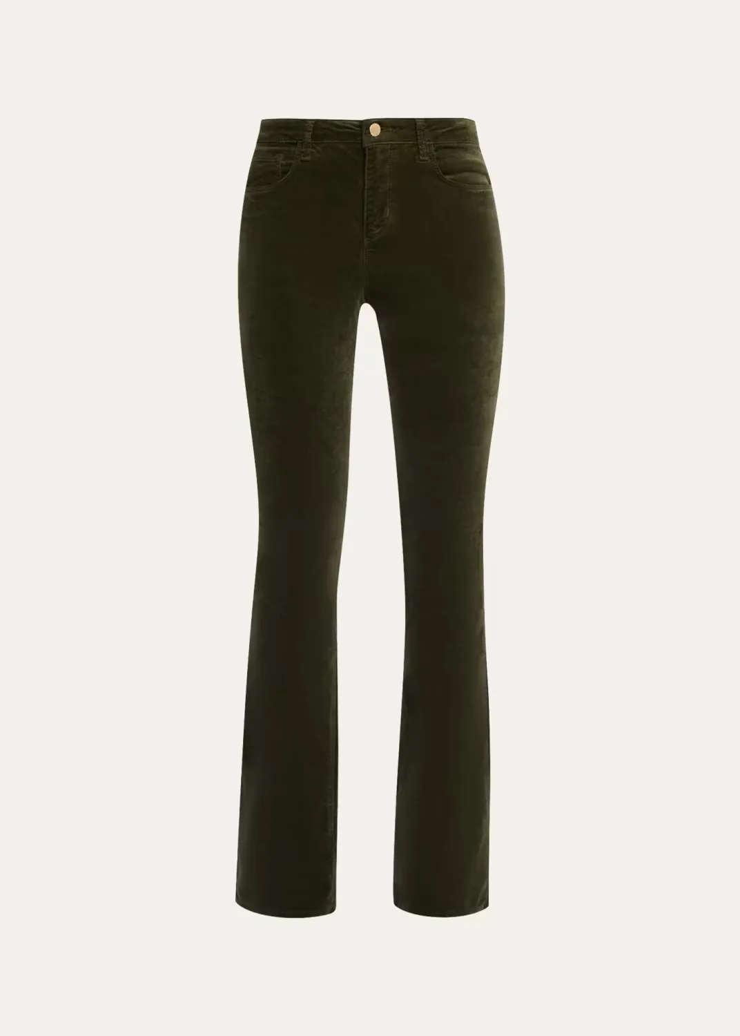 Stevie High-Rise Straight Jeans by L'AGENCE