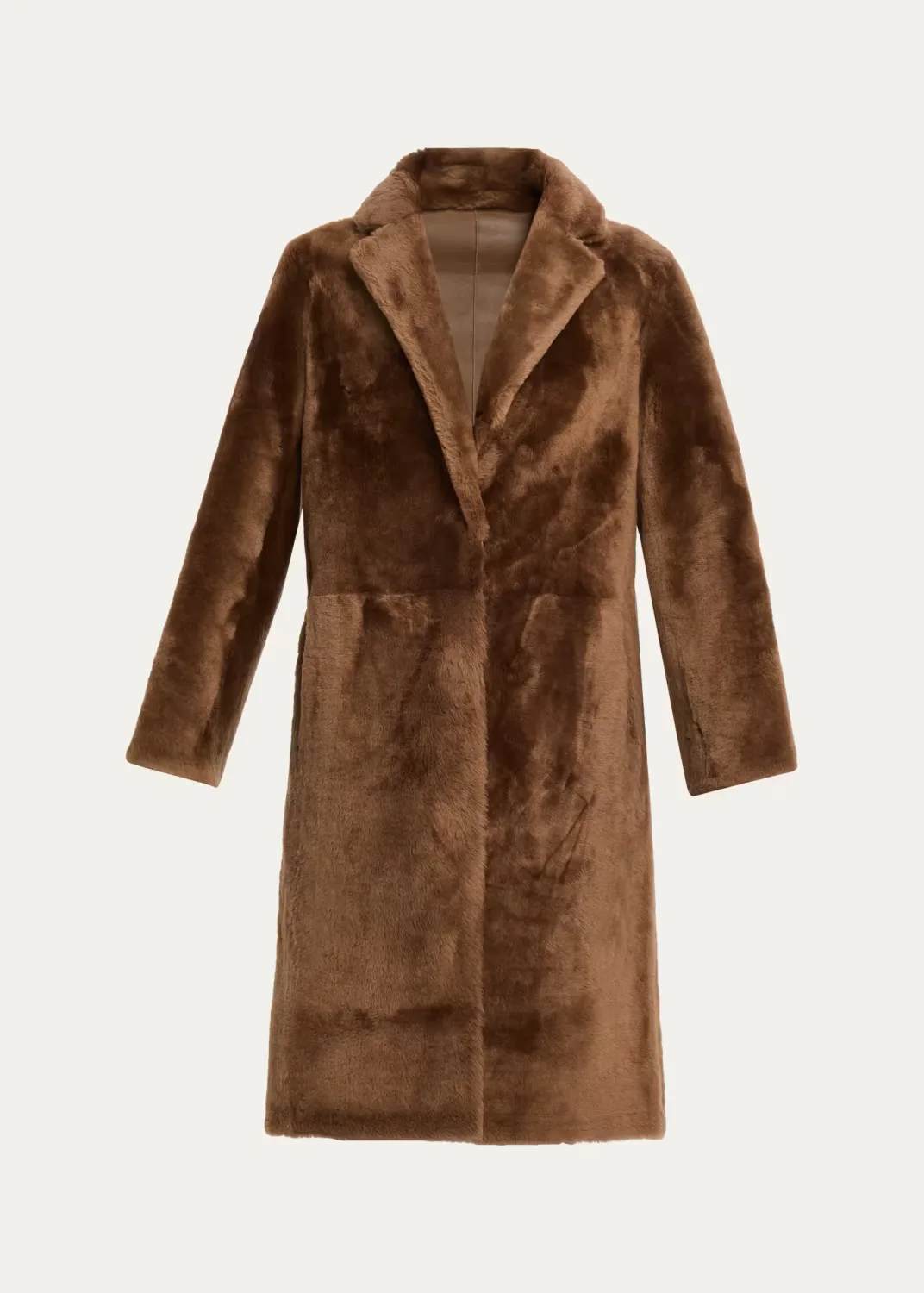 Shearling Reversible Coat