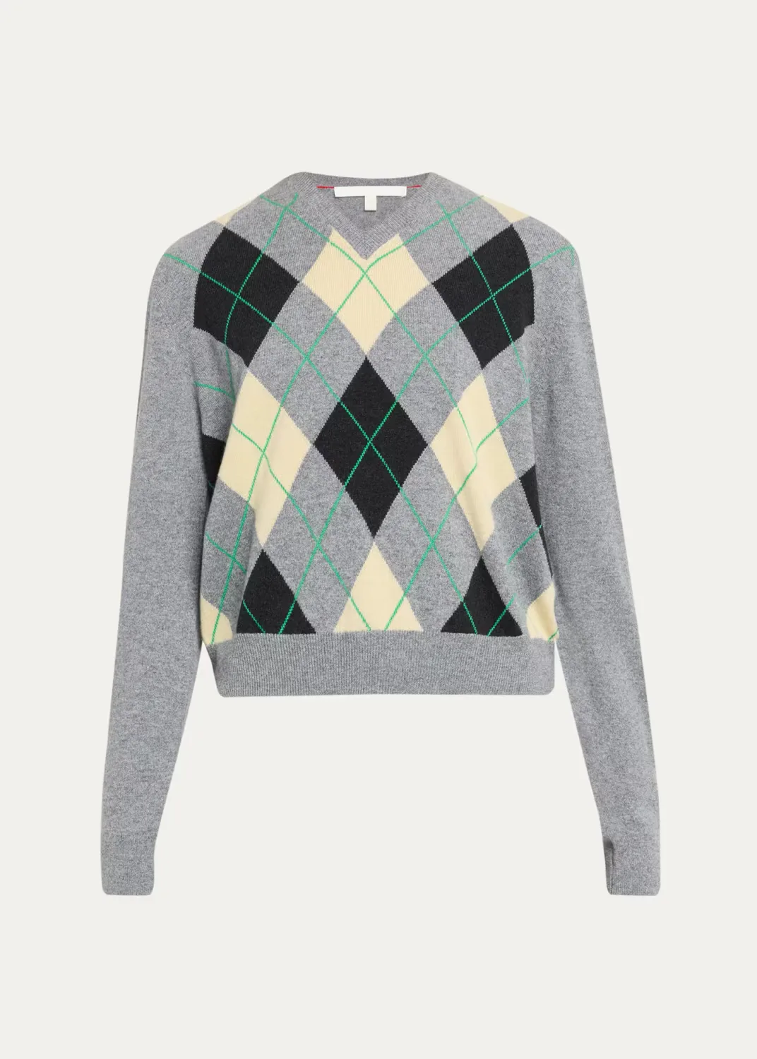 The Academy Argyle Cashmere Crewneck Sweater by RUADH