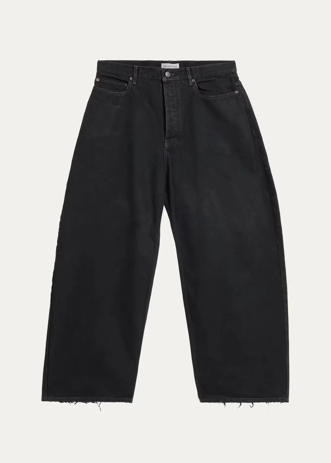 Relaxed Curved Jeans by Balenciaga
