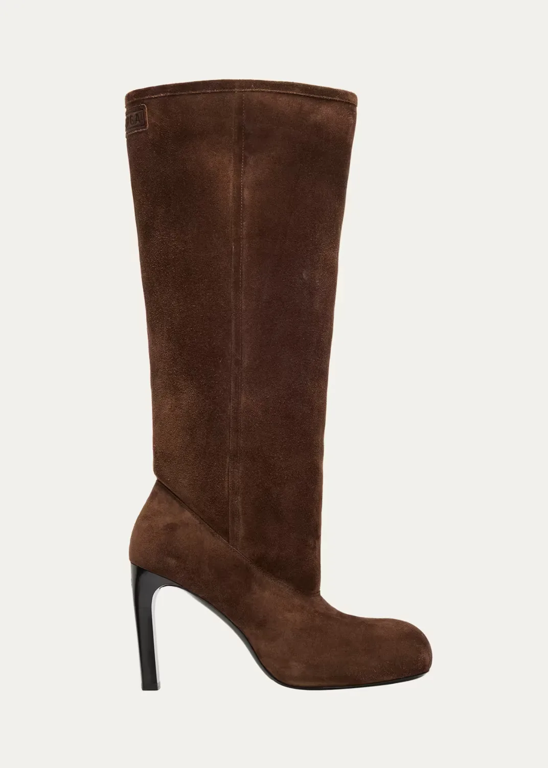 100mm Fargo Suede Knee-High Boots by Balenciaga