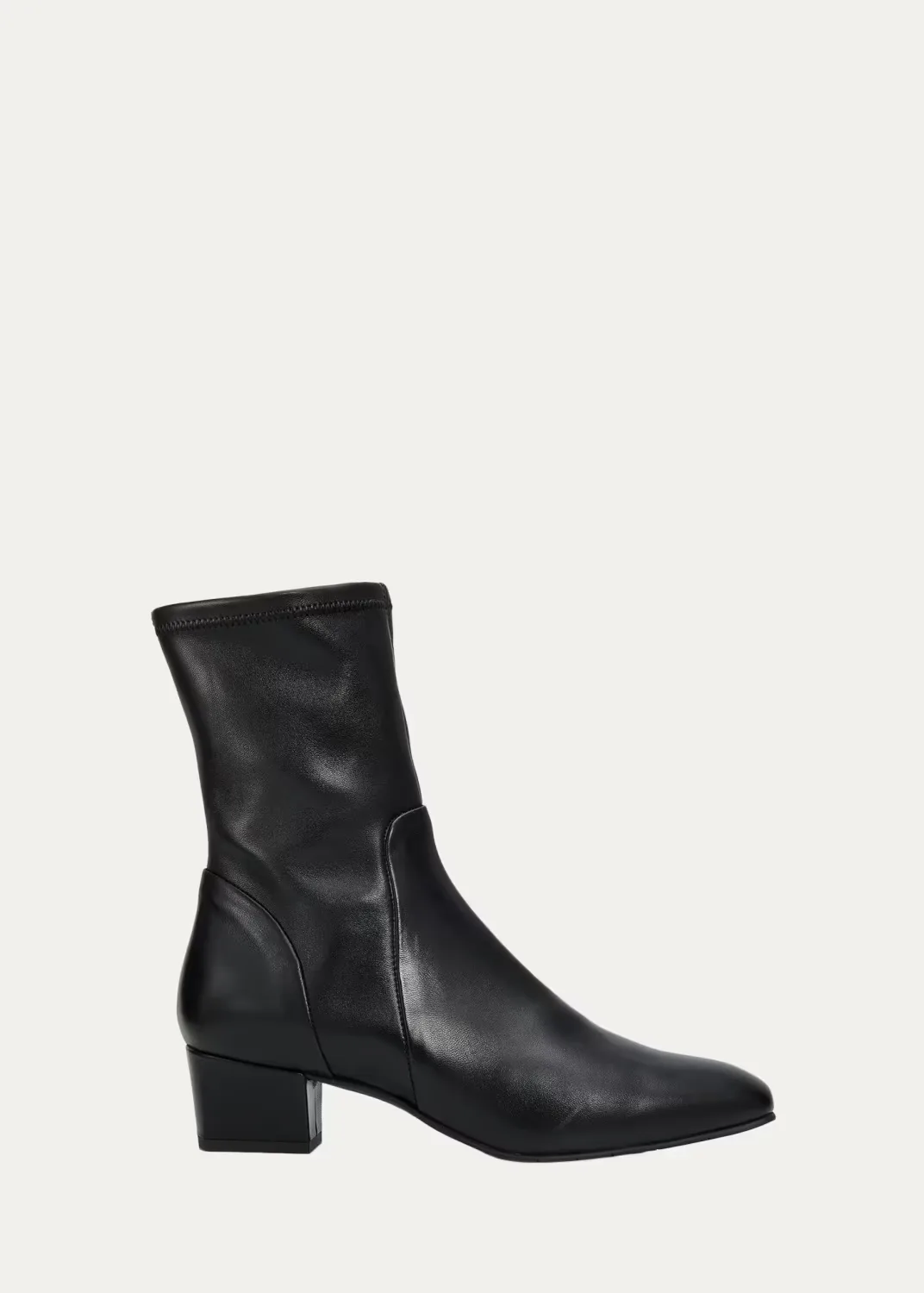 Stassi 40MM Leather Booties by Aquatalia
