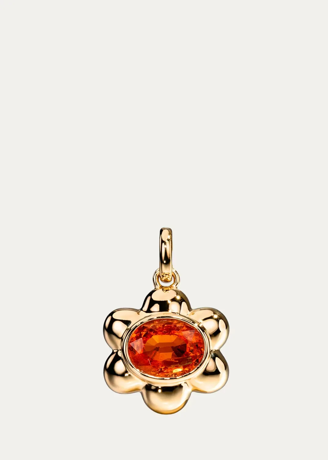 18K Yellow Gold & Garnet Pendant by Boochier