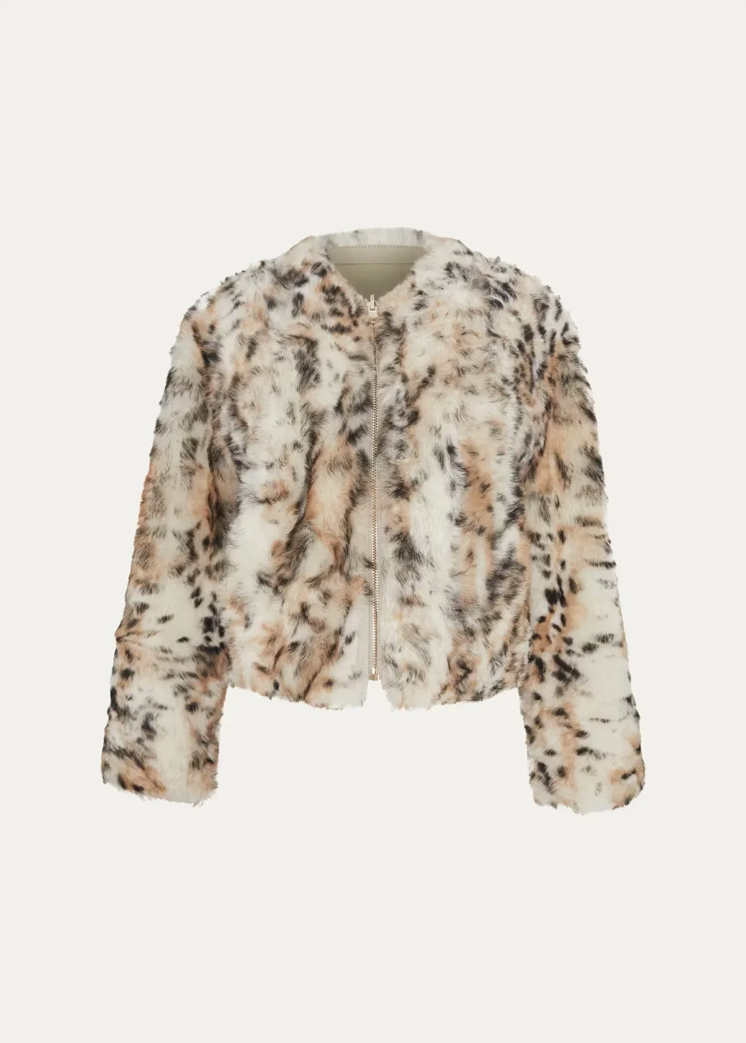 Reversible Toscana Shearling Lamb Collarless Jacket