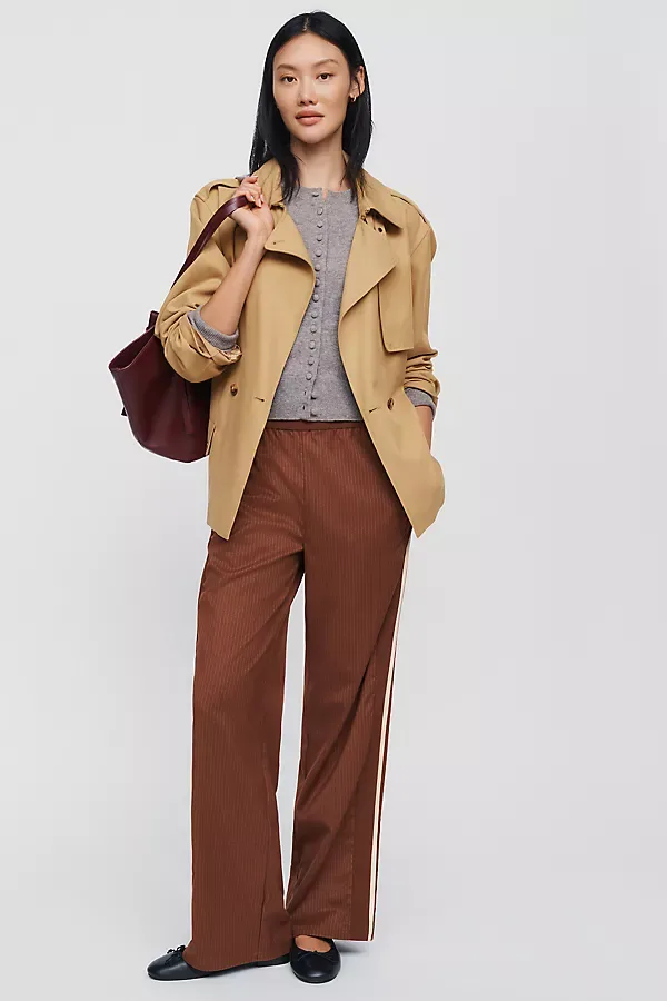 Ollivanrs Mid-Rise Wide-Leg Track Pants by Résumé
