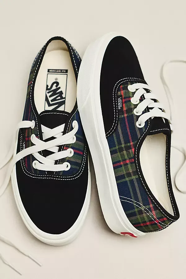 Authentic Plaid Sneakers by Vans